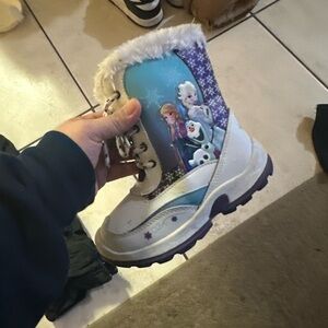 Kids Winter Boots with Snowy Characters